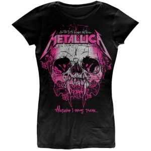Metallica - Wherever I May Roam Lady Bl  2 in the group MERCH / T-Shirt /  at Bengans Skivbutik AB (5534995r)