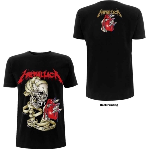 Metallica - Heart Explosive Uni Bl    in the group MERCHANDISE / T-shirt / Heavy Metal at Bengans Skivbutik AB (5534996r)