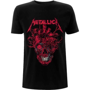 Metallica - Heart Skull Uni Bl    in the group MERCH / T-Shirt /  at Bengans Skivbutik AB (5534999r)