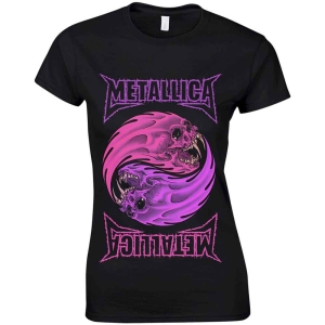 Metallica - Yin Yang Purple Lady Bl    in the group MERCHANDISE / T-shirt / Heavy Metal at Bengans Skivbutik AB (5535001r)