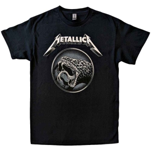 Metallica - Black Album Poster Uni Bl    in the group MERCH / T-Shirt /  at Bengans Skivbutik AB (5535004r)