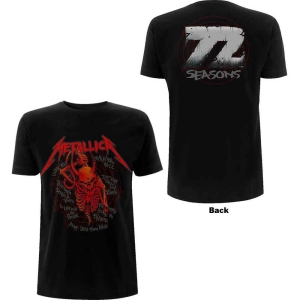 Metallica - Skull Screaming Red 72 Seasons Uni Bl    in the group MERCH / T-Shirt /  at Bengans Skivbutik AB (5535008r)