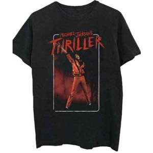 Michael Jackson - Thriller Red Uni Bl    in the group MERCHANDISE / T-shirt / Pop-Rock at Bengans Skivbutik AB (5535015r)