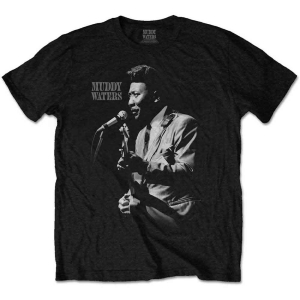 Muddy Waters - Muddy Live Uni Bl    in the group MERCHANDISE / T-shirt / Blues at Bengans Skivbutik AB (5535333r)