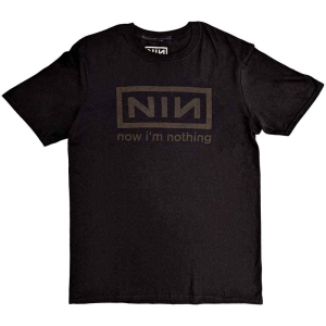 Nine Inch Nails - Now Im Nothing Uni Bl in the group MERCHANDISE / T-shirt / Pop-Rock at Bengans Skivbutik AB (5535340r)
