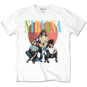 Nirvana - Trapper Hat Uni Wht in the group MERCHANDISE / T-shirt / Heavy Metal at Bengans Skivbutik AB (5535356r)