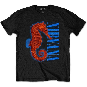 Nirvana - Seahorse Uni Bl    in the group MERCHANDISE / T-shirt / Heavy Metal at Bengans Skivbutik AB (5535360r)