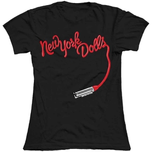 New York Dolls - Lipstick Logo Lady Bl    in the group MERCH / T-Shirt /  at Bengans Skivbutik AB (5535367r)