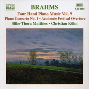 Brahms Johannes - Four Hand Piano Music 9 in the group Externt_Lager /  at Bengans Skivbutik AB (553547)