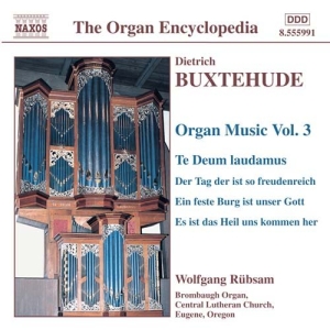 Buxtehude Dietrich - Organ Music Vol 3 in the group Externt_Lager /  at Bengans Skivbutik AB (553551)