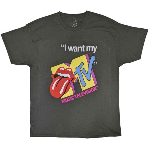Mtv - Rolling Stones I Want My Mtv Uni Char    in the group MERCH / T-Shirt /  at Bengans Skivbutik AB (5535626r)