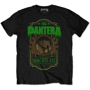 Pantera - Snakebite Xxx Label Uni Bl    in the group MERCHANDISE / T-shirt / Heavy Metal at Bengans Skivbutik AB (5535654r)
