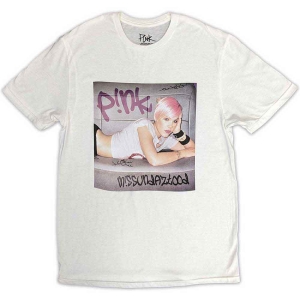 P!Nk - Missundaztood Uni Wht    in the group MERCHANDISE / T-shirt / Pop-Rock at Bengans Skivbutik AB (5535672r)