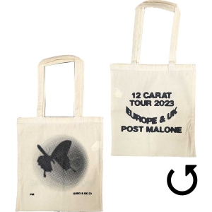 Post Malone - Spotlight 2023 Tour Natrl Tote B in the group MERCHANDISE / Merch / Hip Hop-Rap at Bengans Skivbutik AB (5535684)