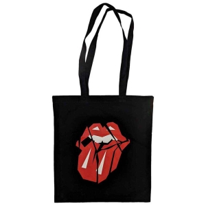 Rolling Stones - Hackney Diamonds Shards Logo Bl Tote B in the group MERCHANDISE / Merch / Pop-Rock at Bengans Skivbutik AB (5535689)