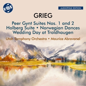 Utah Symphony Orchestra Maurice Ab - Grieg: Orchestral Works in the group CD / Upcoming releases / Classical at Bengans Skivbutik AB (5535733)