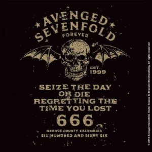 Avenged Sevenfold - Sieze The Day Individual Coast in the group MERCHANDISE / Merch / Hårdrock at Bengans Skivbutik AB (5535851)