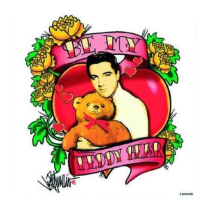 Elvis Presley - Be My Teddy Bear Individual Cork Coast in the group MERCHANDISE / Merch / Pop-Rock at Bengans Skivbutik AB (5535859)