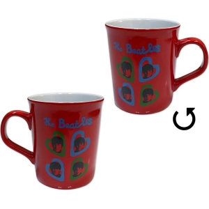 The Beatles - A Hard Day's Night Headshot Hearts Red U in the group MERCHANDISE / Merch / Pop-Rock at Bengans Skivbutik AB (5535897)