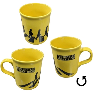 The Beatles - Abbey Road Silhouettes Yell Unboxed Mug in the group MERCHANDISE / Merch / Pop-Rock at Bengans Skivbutik AB (5535900)