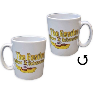 The Beatles - Yellow Submarine Logo & Sub Unboxed Mug in the group MERCHANDISE / Merch / Pop-Rock at Bengans Skivbutik AB (5535907)