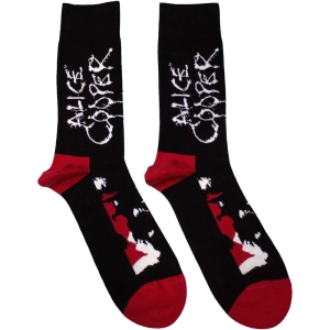 Alice Cooper - Face Uni Bl Socks (Eu 40-45) in the group MERCHANDISE /  /  at Bengans Skivbutik AB (5536097)
