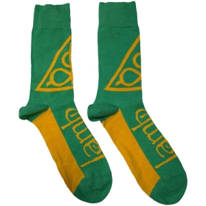 Lamb Of God - Triangle Uni Green Socks (Eu 40-45) in the group MERCHANDISE /  /  at Bengans Skivbutik AB (5536137)