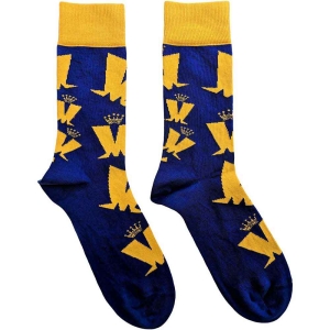 Madness - Crown & M Uni Blue Socks (Eu 40-45) in the group MERCHANDISE /  /  at Bengans Skivbutik AB (5536138)