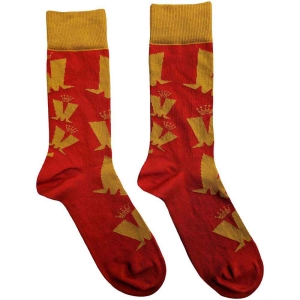 Madness - Crown & M Uni Red Socks (Eu 40-45) in the group MERCHANDISE /  /  at Bengans Skivbutik AB (5536139)