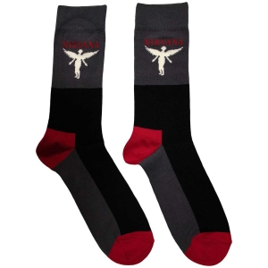 Nirvana - In Utero Uni Char Socks (Eu 39-45) in the group MERCHANDISE / / at Bengans Skivbutik AB (5536161)