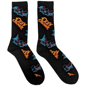 Ozzy Osbourne - Logos & Bats Uni Bl Socks (Eu 40-45) in the group MERCHANDISE /  /  at Bengans Skivbutik AB (5536166)