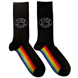 Pink Floyd - Spectrum Sole Uni Bl Socks (Eu 40-45) in the group MERCHANDISE /  /  at Bengans Skivbutik AB (5536171)