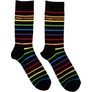 Pink Floyd - Wide Stripes Uni Bl Socks (Eu 39-45) in the group MERCHANDISE /  /  at Bengans Skivbutik AB (5536175)