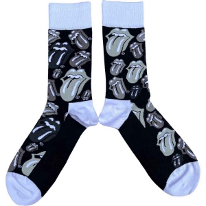 Rolling Stones - Classic Tongues Uni Bl Socks (Eu 40-45) in the group MERCHANDISE /  /  at Bengans Skivbutik AB (5536189)