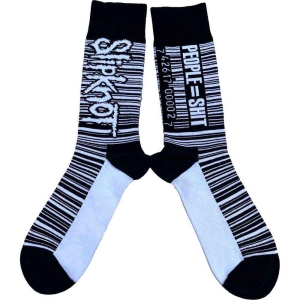 Slipknot - Barcode Uni Bl Socks (Eu 40-45) in the group MERCHANDISE /  /  at Bengans Skivbutik AB (5536201)