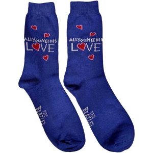 The Beatles - All You Need.. Lady Blue Socks (Eu 37-41 in the group MERCHANDISE /  /  at Bengans Skivbutik AB (5536209)