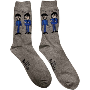 The Beatles - Cartoon Standing Uni Grey Socks:7 in the group MERCHANDISE / Merch / Pop-Rock at Bengans Skivbutik AB (5536225)