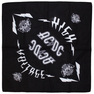 Ac/Dc - High Voltage Bandana in the group MERCHANDISE / Merch / Hårdrock at Bengans Skivbutik AB (5536275)