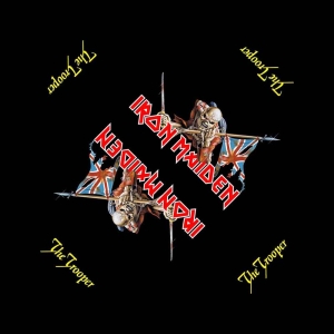 Iron Maiden - The Trooper Bandana in the group MERCHANDISE at Bengans Skivbutik AB (5536300)