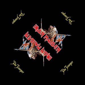 Iron Maiden - The Trooper Bandana in the group MERCHANDISE / Merch / Hårdrock at Bengans Skivbutik AB (5536300)