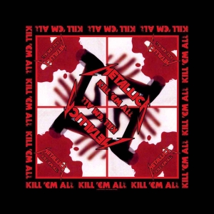 Metallica - Kill 'Em All Bandana in the group MERCHANDISE / Merch / Hårdrock at Bengans Skivbutik AB (5536314)