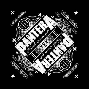 Pantera - Stronger Than All Bandana in the group MERCHANDISE / Merch / Hårdrock at Bengans Skivbutik AB (5536329)