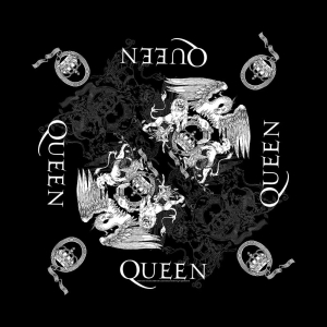 Queen - Crest Bandana in the group MERCHANDISE / Merch / Pop-Rock at Bengans Skivbutik AB (5536332)