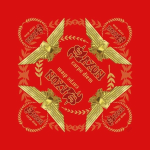 Saxon - Carpe Diem Bandana in the group MERCHANDISE / Merch / Hårdrock at Bengans Skivbutik AB (5536336)