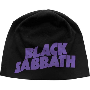 Black Sabbath - Purple Logo Jd Print Beanie H in the group MERCHANDISE / Merch / Hårdrock at Bengans Skivbutik AB (5536365)