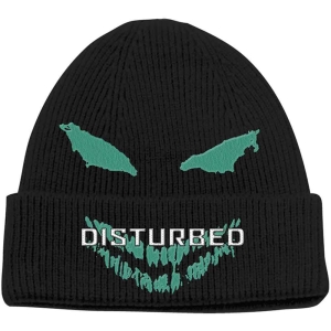 Disturbed - Green Face Bl Beanie H in the group MERCHANDISE / Merch / Hårdrock at Bengans Skivbutik AB (5536396)