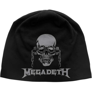 Megadeth - Vic / Logo Jd Print Beanie H in the group MERCHANDISE / Merch / Hårdrock at Bengans Skivbutik AB (5536475)