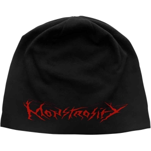 Monstrosity - Logo Jd Print Beanie H in the group MERCHANDISE / Merch / Hårdrock at Bengans Skivbutik AB (5536480)