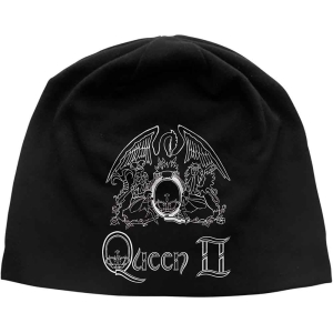 Queen - Queen Ii Crest Jd Print Beanie H in the group MERCHANDISE / Merch / Pop-Rock at Bengans Skivbutik AB (5536514)
