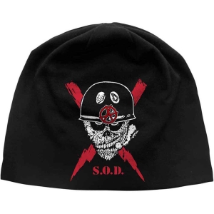 Stormtroopers Of Death - Scrawled Lightning Jd Print Beanie H in the group MERCHANDISE / Merch / Hårdrock at Bengans Skivbutik AB (5536535)